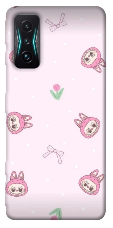 Чохол на Xiaomi Redmi K50 Gaming Labubu Flower фото 1 з 1