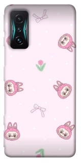 Чохол на Xiaomi Redmi K50 Gaming Labubu Flower фото 1 з 1