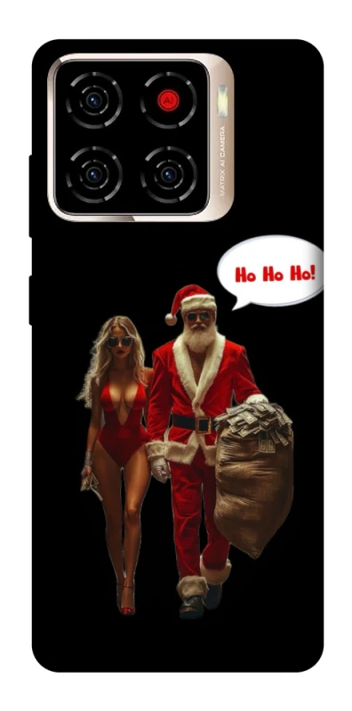 Чохол на ZTE Blade A56 Bad Santa фото 1 з 1