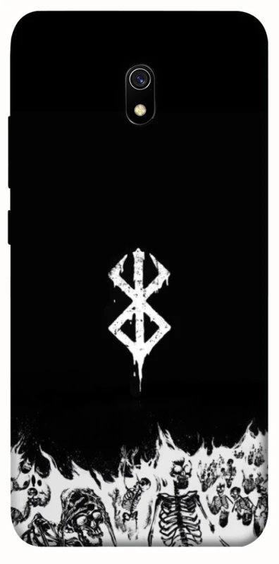 Чохол на Xiaomi Redmi 8a Berserk skeletons фото 1 з 1