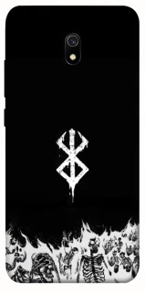 Чохол на Xiaomi Redmi 8a Berserk skeletons фото 1 з 1