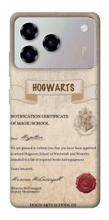 Чохол на ZTE Blade A76 The Hogwarts acceptance letter фото 1 з 1