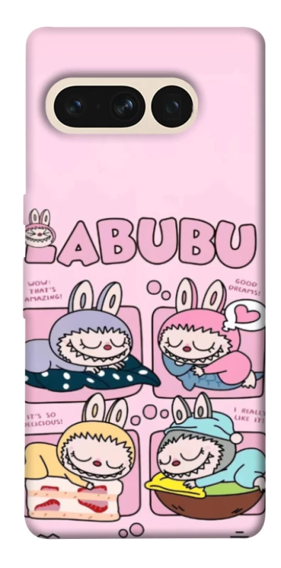 Чехол на Google Pixel 7 Pro Labubu Dreams Collage фото 1 из 1