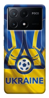 Чохол на Xiaomi Poco X6 Футбольний Герб v3 фото 1 з 1