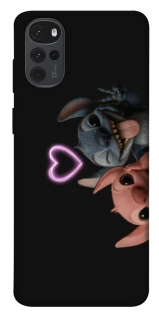 Чохол на Motorola Moto G22 Love Stitch & Angel фото 1 з 1