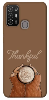 Чохол на ZTE Blade A52 Thankful coffee фото 1 з 1