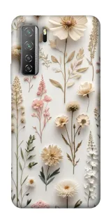 Чохол на Huawei Nova 7 SE Floral design ver.1 фото 1 з 1