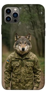 Чехол на Apple iPhone 12 Pro (6.1") Волк защитник фото 1 из 1