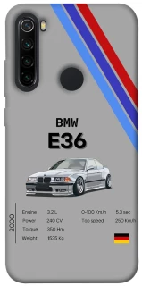 Чохол на Xiaomi Redmi Note 8 BMW V32 фото 1 з 1