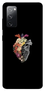 Чохол на Samsung Galaxy S20 FE Heart with flowers фото 1 з 1