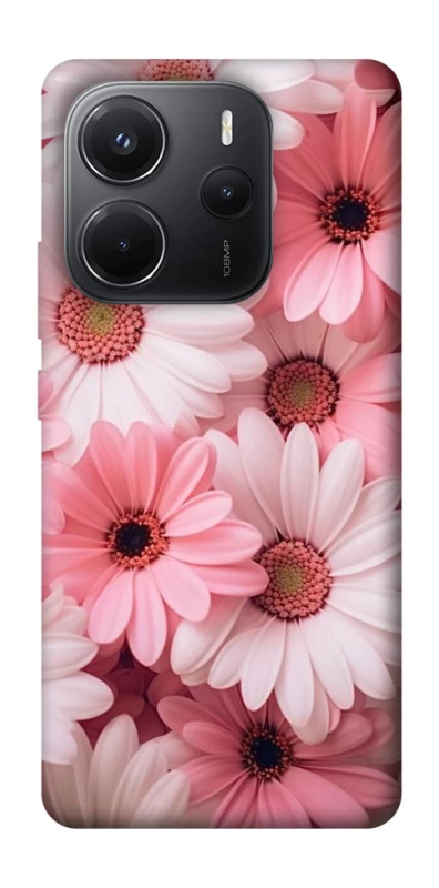 Чехол на Xiaomi Redmi Note 14 4G (Int. version) Розовые цветы v2 фото 1 из 1