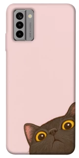 Чехол на Nokia G22 Peeping cat фото 1 из 1