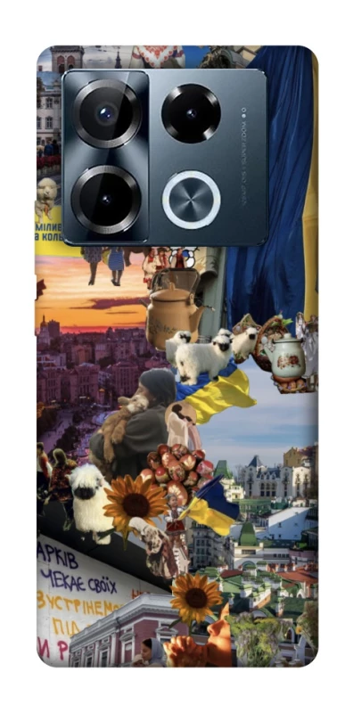 Чохол на Infinix Note 40 Pro 4G Ukraine style ver.2 фото 1 з 1