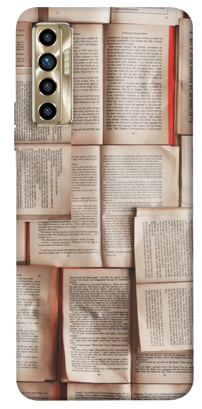 Чохол на TECNO Camon 17P Книги фото 1 з 1