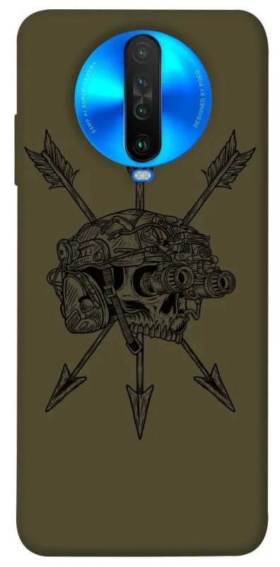 Чохол на Xiaomi Poco X2 Mil skull фото 1 з 1