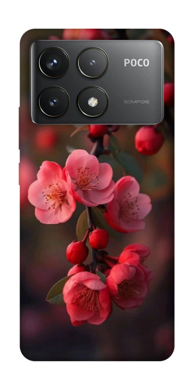 Чохол на Xiaomi Poco F6 Pro Flowers v28 фото 1 з 1