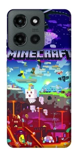 Чехол на Motorola Moto G Power (2025) Minecraft world фото 1 из 1