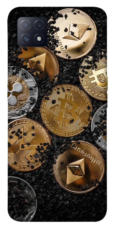 Чехол на Oppo A72 5G / A73 5G Many coins v2 фото 1 из 1