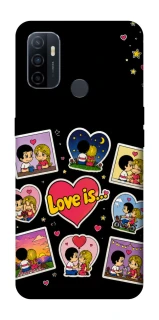 Чехол на Oppo A53 / A32 / A33 Love is ver.2 фото 1 из 1