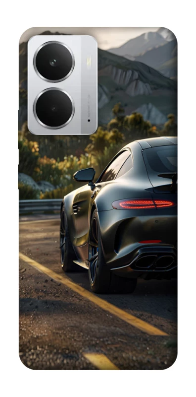 Чехол на Realme 14 Car in the mountains фото 1 из 1