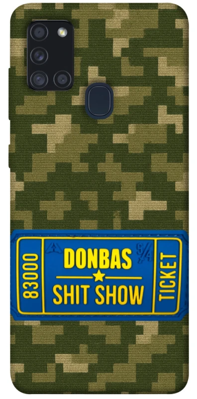 Чехол на Samsung Galaxy A21s Donbas ticket фото 1 из 1