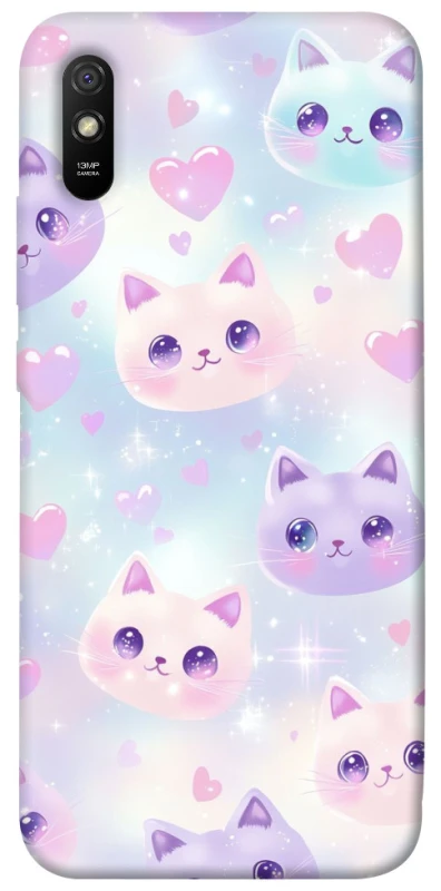 Чехол на Xiaomi Redmi 9A Funny Kittens ver.4 фото 1 из 1