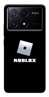 Чехол на Xiaomi Poco X6 Roblox logo black фото 1 из 1