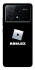 Чохол на Xiaomi Poco X6 Roblox logo black фото 1 з 1