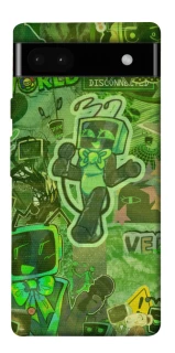 Чехол на Google Pixel 6a Dandysworld tv green theme фото 1 из 1
