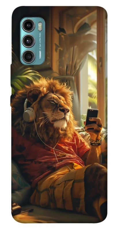 Чехол на Motorola Moto G60 Лев v2 фото 1 из 1
