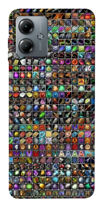 Чохол на Motorola Moto G14 Inventory menu ver.1 фото 1 з 1