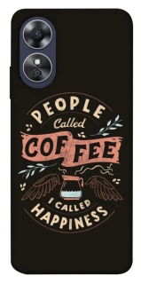 Чохол на Oppo A17 Сoffee happiness фото 1 з 1