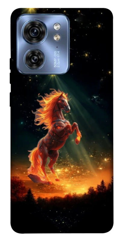 Чохол на Motorola Edge 40 Red Fire Horse ver.2 фото 1 з 1