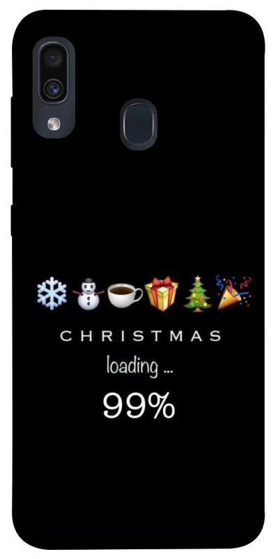 Чехол на Samsung Galaxy A20 / A30 Christmas Loading фото 1 из 1