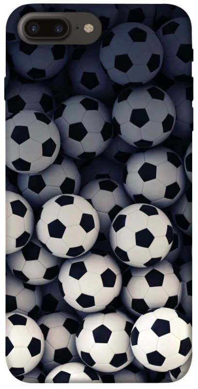 Чехол на Apple iPhone 7 plus / 8 plus Футбольные мячи фото 1 из 1