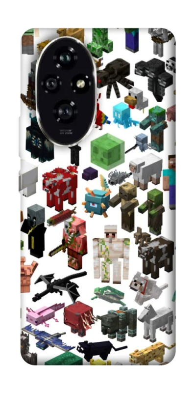 Чохол на Honor 200 Minecraft v4 фото 1 з 1