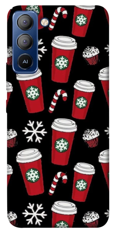 Чехол на TECNO Pop 5 LTE Новогодний v40 фото 1 из 1