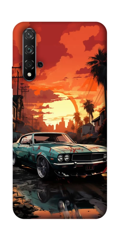 Чохол на Huawei Honor 20 / Nova 5T Car at sunset фото 1 з 1