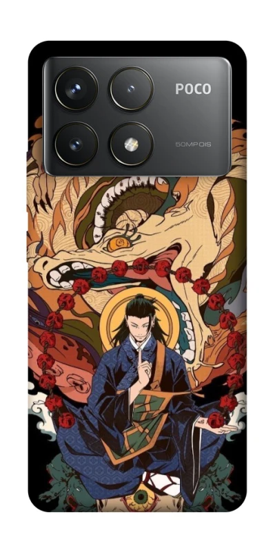 Чохол на Xiaomi Poco F6 Pro Suguru Geto фото 1 з 1