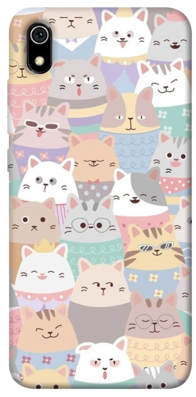 Чохол на Xiaomi Redmi 7A Funny Kittens ver.2 фото 1 з 1