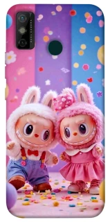 Чехол на TECNO Spark 6 Go Labubu twins ver.3 фото 1 из 1