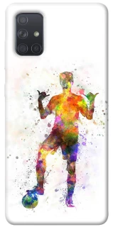 Чохол на Samsung Galaxy A71 Football Player v3 фото 1 з 1