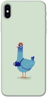 Чохол на Apple iPhone XS Max (6.5") Голуб-детектив фото 1 з 1