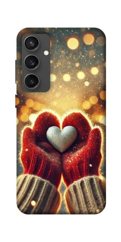 Чехол на Samsung Galaxy S24 FE Heart in hand фото 1 из 1