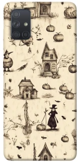 Чехол на Samsung Galaxy A71 Halloween aesthetic ver.1 фото 1 из 1