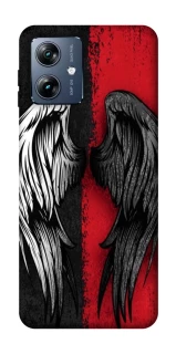 Чехол на Motorola Moto G54 Power Angel and Devil фото 1 из 1