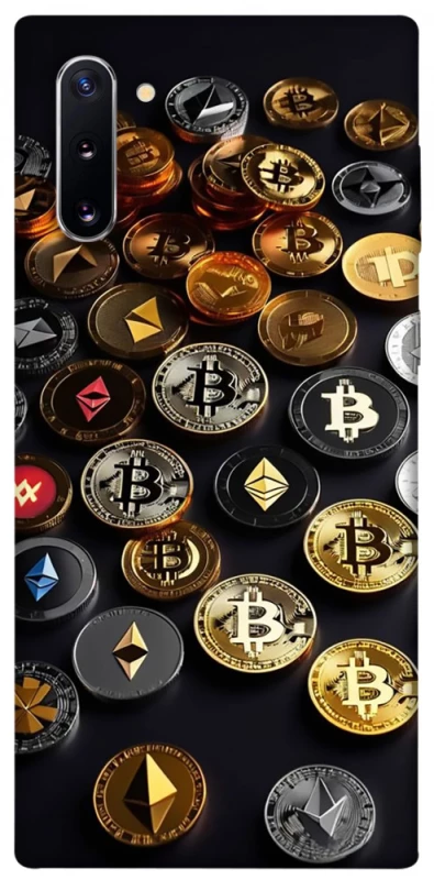 Чехол на Samsung Galaxy Note 10 Many coins фото 1 из 1