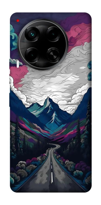 Чехол на TECNO Camon 30 (CL6) Нарисованные горы фото 1 из 1