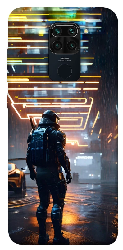 Чохол на Xiaomi Redmi Note 9 / Redmi 10X Cyber character фото 1 з 1