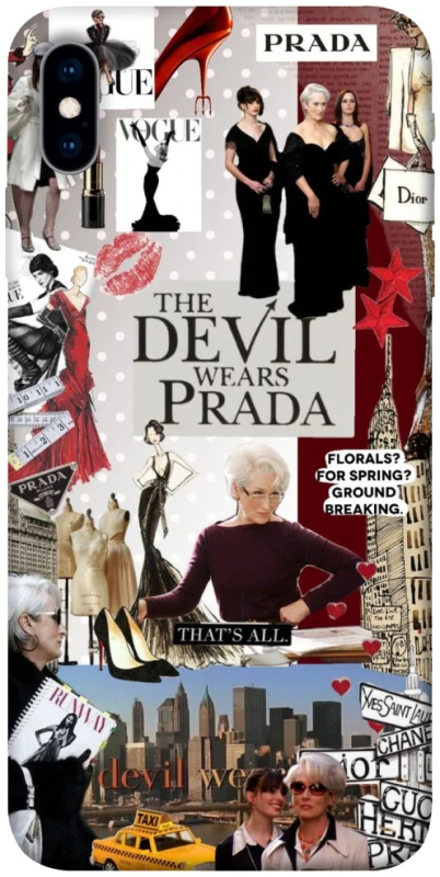 Чохол на Apple iPhone X (5.8") Fashion collage ver.15 фото 1 з 1